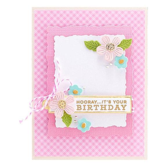 Spellbinders - Dies - Nestabilities Deckled Rectangles LG-ScrapbookPal