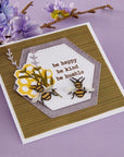 Spellbinders - Dies - Simple Vintage Lavender Fields Hexagons-ScrapbookPal