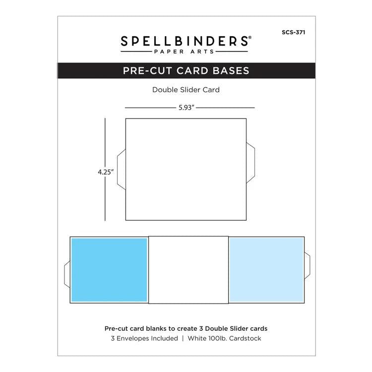 Spellbinders - Double Slider Kinetic Card Blanks-ScrapbookPal
