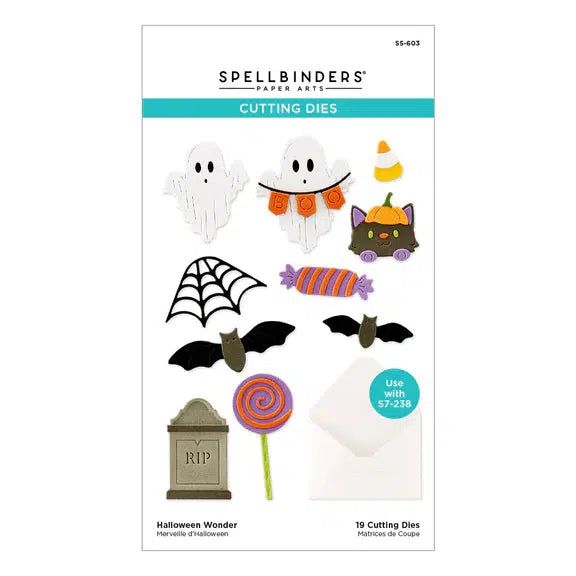 Spellbinders - Envelope of Wonder Collection - Dies - Halloween Wonder-ScrapbookPal