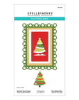 Spellbinders - Essential Holiday Collection - Dies - Nested Tree Frame-ScrapbookPal