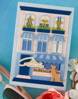 Spellbinders - Everyday City Holiday Collection - Dies - Everyday Awnings-ScrapbookPal