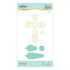 Spellbinders - Expressions of Faith Collection - Glimmer Hot Foil Plate & Die Set - Gleaming Cross-ScrapbookPal