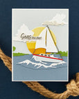 Spellbinders - Fair Winds Collection - Dies - Set Sail-ScrapbookPal