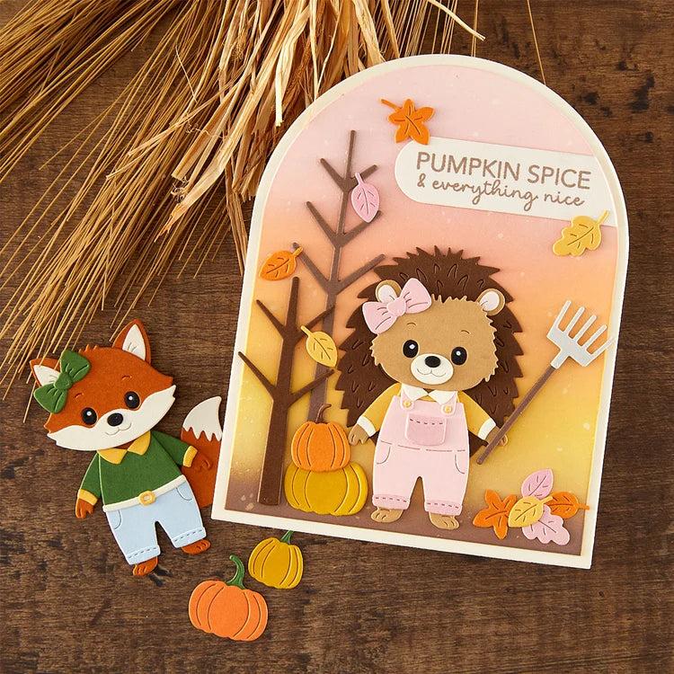 Spellbinders - Fall Adventures Collection - Dies - Harvest Style-ScrapbookPal