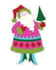 Spellbinders - Festive Felt Christmas Collection - Dies - Festive Santa-ScrapbookPal