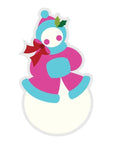 Spellbinders - Festive Felt Christmas Collection - Dies - Festive Snowlady-ScrapbookPal