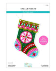 Spellbinders - Festive Felt Christmas Collection - Dies - Festive Stocking-ScrapbookPal