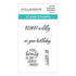 Spellbinders - Field Notes Collection - Clear Stamps - Field Notes Sentiments-ScrapbookPal