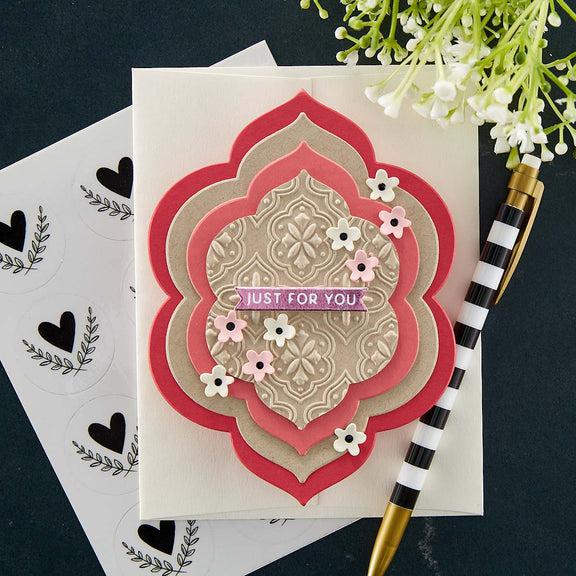 Spellbinders - Floral Reflection Collection - Dies - Essential Floral Reflection-ScrapbookPal