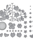 Spellbinders - Floral Reflection Collection - Dies - Floral Reflection-ScrapbookPal