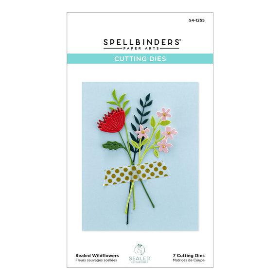 Spellbinders - Floral Reflection Collection - Dies - Sealed Wildflowers-ScrapbookPal