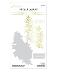 Spellbinders - Floral Reflection Collection - Glimmer Hot Foil Plate & Die Set - Glimmering Just for You-ScrapbookPal