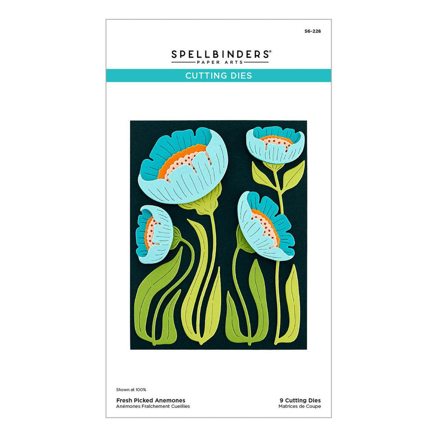Spellbinders - Fresh Picked Collection - Dies - Fresh Picked Anemones-ScrapbookPal