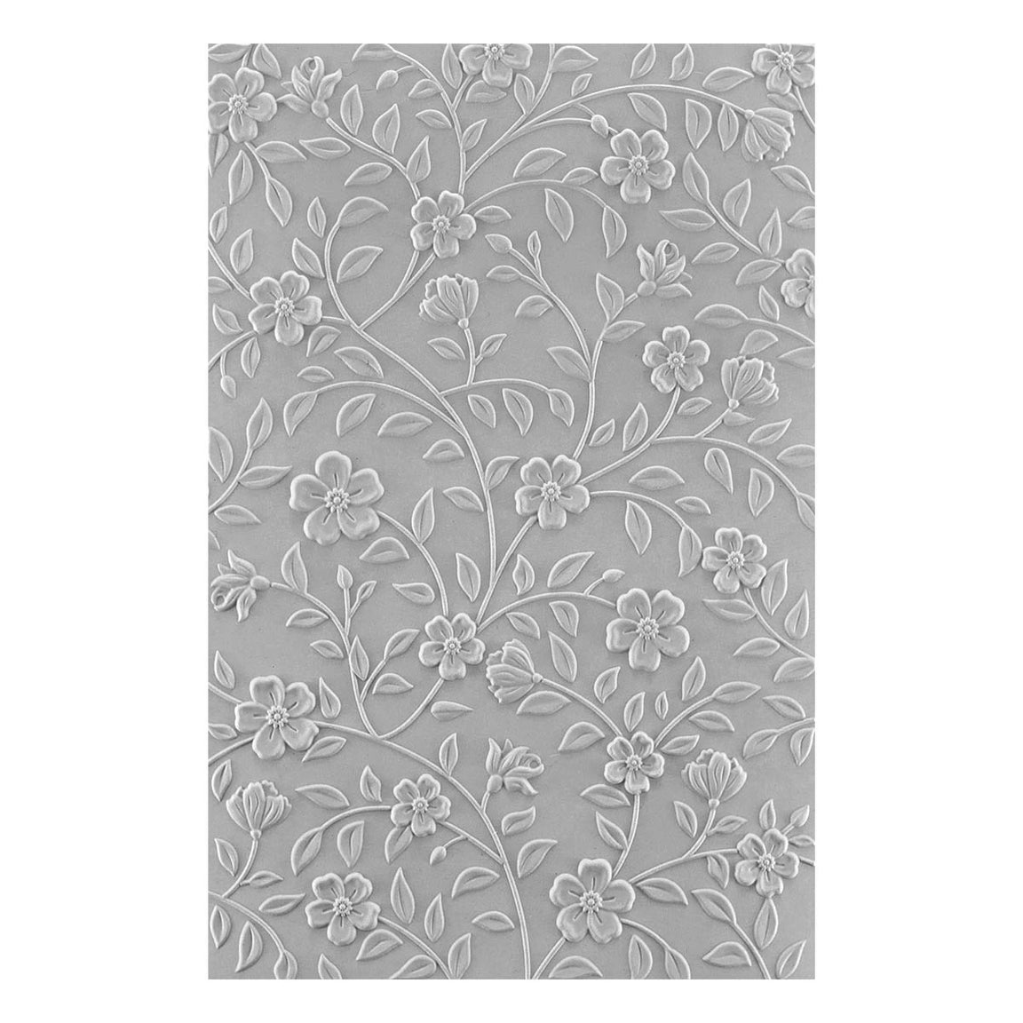 Spellbinders - From the Garden Collection - 3D Embossing Folder - Flowers &amp; Foliage-ScrapbookPal