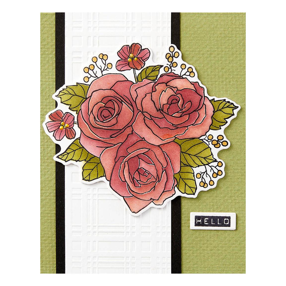 Spellbinders - From the Garden Collection - Clear Stamps &amp; Dies - Garden Party-ScrapbookPal