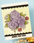 Spellbinders - From the Garden Collection - Clear Stamps, Dies & Stencils Bundle - Garden Party-ScrapbookPal