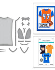 Spellbinders - Game Day Collection - Dies - Athletic Apparel-ScrapbookPal