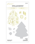 Spellbinders - Glimmer Greetings Collection - Glimmer Hot Foil Plate & Die Set - Blooming Tree