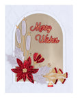 Spellbinders - Glimmer Greetings Collection - Glimmer Hot Foil Plate - Glimmer Essential Solid Arch