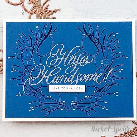 Spellbinders - Glimmer Hot Foil - Cobalt Blue-ScrapbookPal