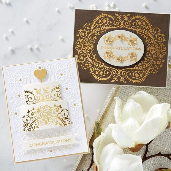 Spellbinders - Glimmer Hot Foil - Polished Brass-ScrapbookPal