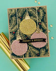 Spellbinders - Glimmer for the Holidays Collection - Glimmer Hot Foil Plate - Pine Sprays-ScrapbookPal