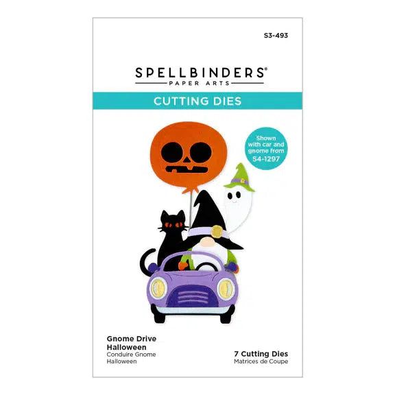 Spellbinders - Gnome Drive Collection - Dies - Gnome Drive Halloween-ScrapbookPal