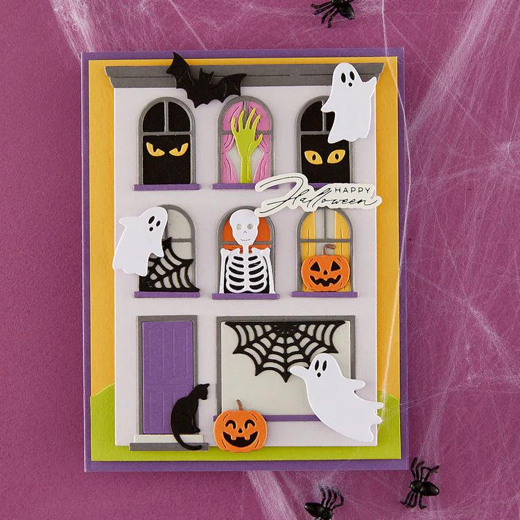Spellbinders - Halloween City Holiday Collection - Dies - Halloween City Holiday Decorations-ScrapbookPal