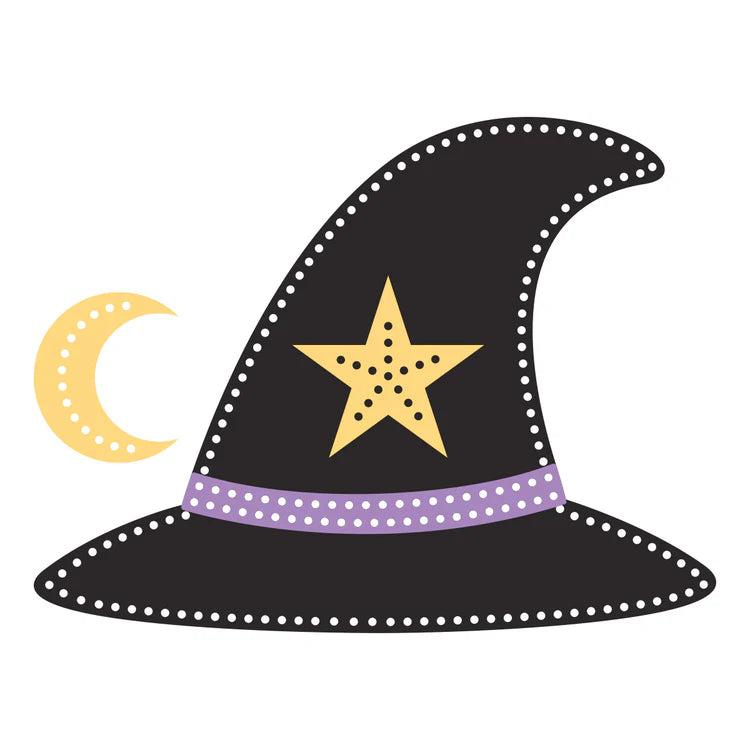 Spellbinders - Halloween Felt Stitch & Create Collection - Dies - Felt Charming Witch Hat-ScrapbookPal