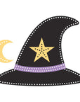 Spellbinders - Halloween Felt Stitch & Create Collection - Dies - Felt Charming Witch Hat-ScrapbookPal