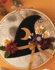 Spellbinders - Halloween Felt Stitch & Create Collection - Dies - Felt Charming Witch Hat-ScrapbookPal