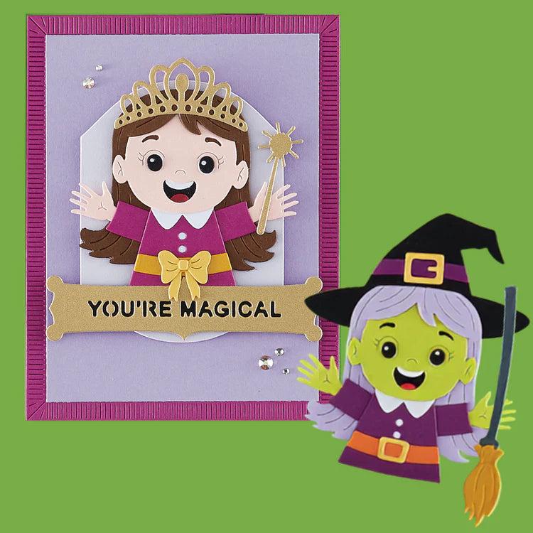 Spellbinders - Halloween Hugs Collection - Dies - Wickedly Sweet-ScrapbookPal