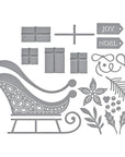 Spellbinders - Handmade Holidays Collection - Dies - Delivering Joy Sleigh-ScrapbookPal