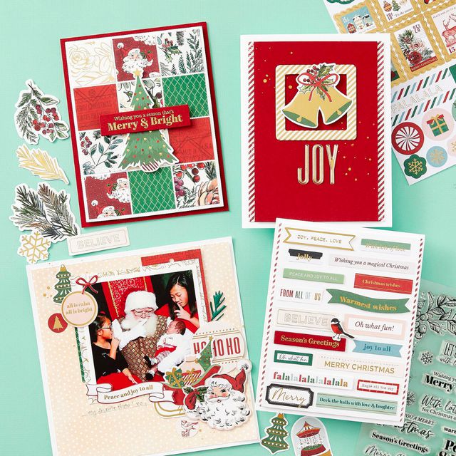 Spellbinders - Handmade Holidays Collection - Handmade Holidays Limited Edition Holiday Cardmaking Kit 2024-ScrapbookPal