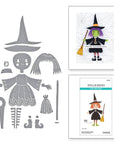 Spellbinders - Happy Haunting Collection - Dies - Fiona the Dancin' Witch-ScrapbookPal