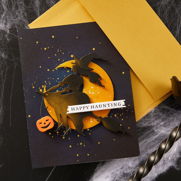 Spellbinders - Happy Haunting Collection - Dies - Witchin&#39; Heels-ScrapbookPal