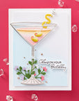 Spellbinders - Happy Hour Collection - Dies - Olive Martinis-ScrapbookPal