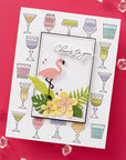 Spellbinders - Happy Hour Collection - Dies - Tropical Flair-ScrapbookPal