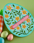 Spellbinders - Happy Spring Collection - Dies - In Bloom Egg-ScrapbookPal