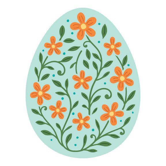 Spellbinders - Happy Spring Collection - Dies - In Bloom Egg-ScrapbookPal