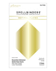 Spellbinders - Hexi-Gems Collection - Glimmer Hot Foil Plate - Hexi-Gem-ScrapbookPal