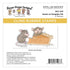 Spellbinders - Holiday Dreams Collection - Cling Stamps - Sweet as Pumpkin Pie-ScrapbookPal