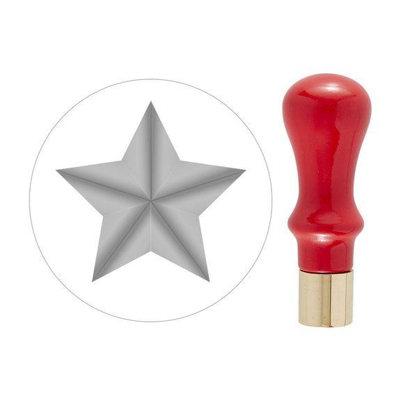 Spellbinders - Holiday Magic Collection - 3D Wax Seal Stamp - Super Star Mini-ScrapbookPal