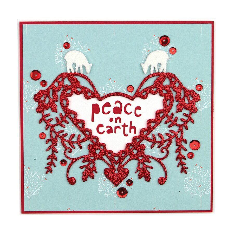 Spellbinders - Holiday Traditions Collection - Shapeabilities Dies - Peace On Earth-ScrapbookPal