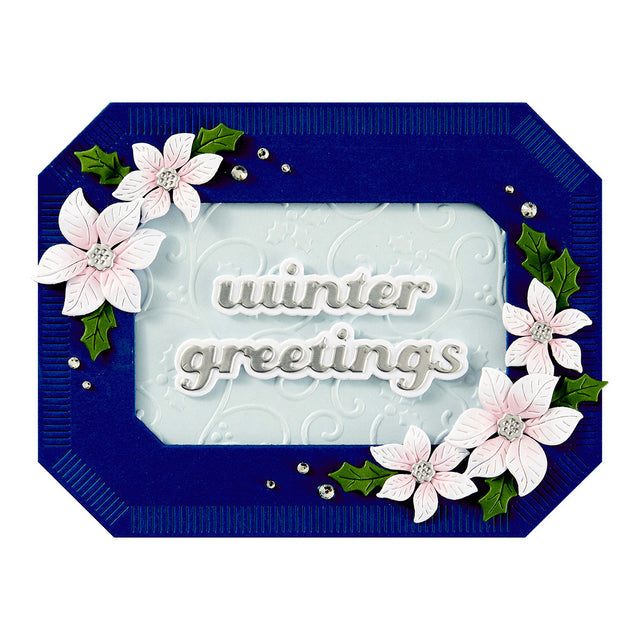 Spellbinders - Home for the Holidays Collection - Dies - Christmas Greetings-ScrapbookPal