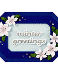 Spellbinders - Home for the Holidays Collection - Dies - Christmas Greetings-ScrapbookPal