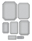 Spellbinders - Home for the Holidays Collection - Dies - Emerald Cut Labels and Tag-ScrapbookPal