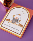 Spellbinders - House-Mouse Party Parade Collection - Cling Stamps - Nuts about You-ScrapbookPal