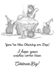 Spellbinders - House-Mouse Sunflower Walk Collection - Cling Stamps - The Cherry on Top-ScrapbookPal